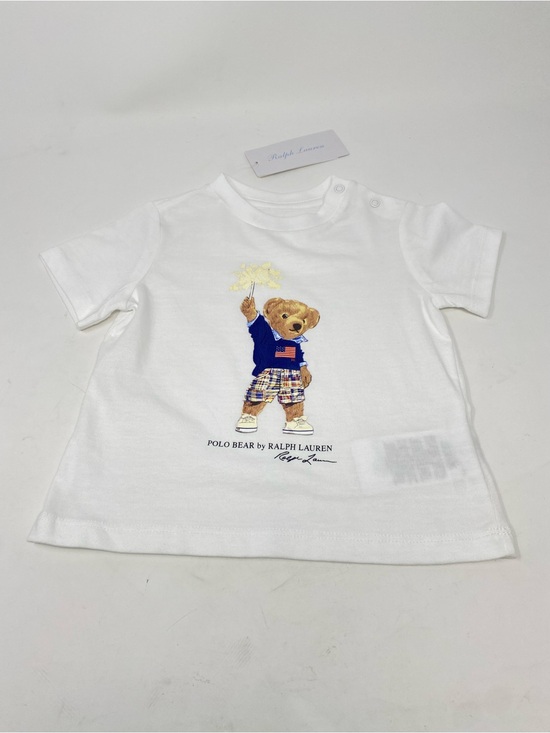 Ralph Lauren Other - Ralph Lauren Cotton Jersey Polo Hyannis Bear T-Shirt Sparkler New 6 Months